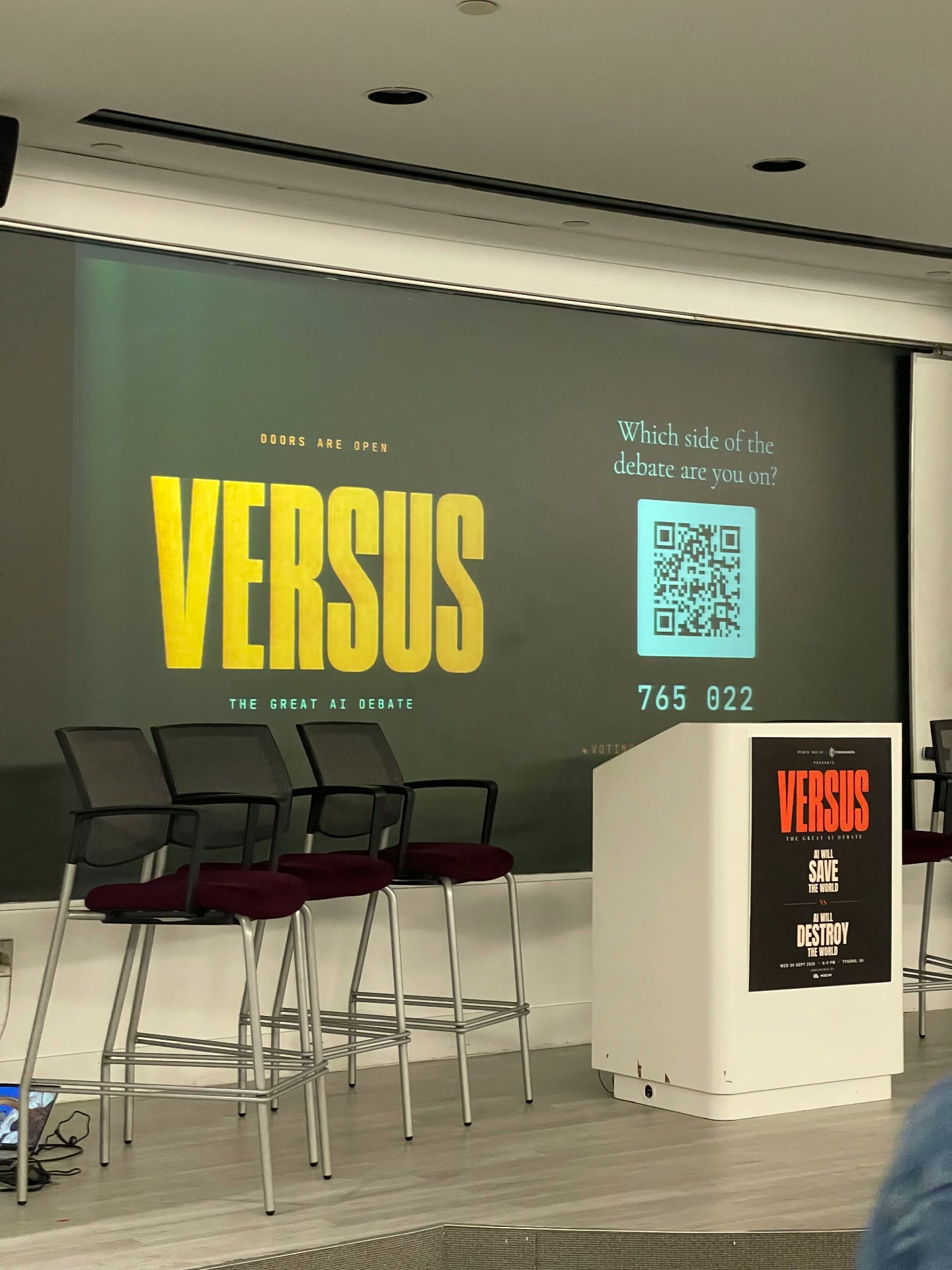 Versus: The Great AI Debate